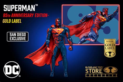 Superman (85th Anniversary) Gold Label 7" Figure