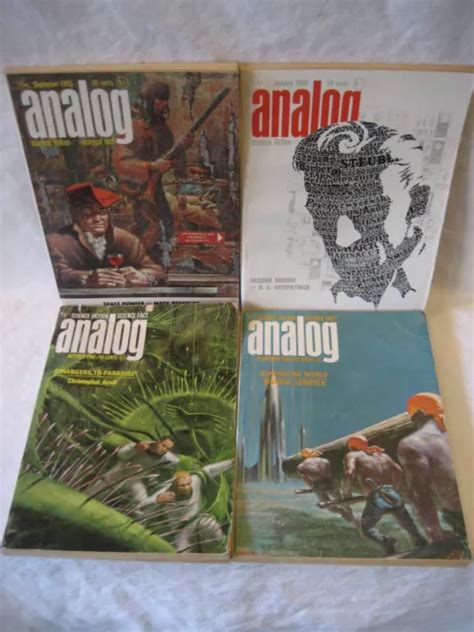 ANALOG PULP SCIENCE fiction 1960s magazine LOT Murray Leinster John W Campbell $18.46 - PicClick CA