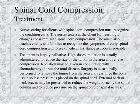 PPT - Spinal Cord Compression: A Case Study PowerPoint Presentation ...