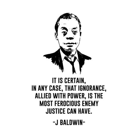 James Baldwin quote - James Baldwin - T-Shirt | TeePublic