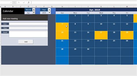 Excel Booking Calendar Template / Booking And Reservation Calendar Exceltemplate Net Free ...