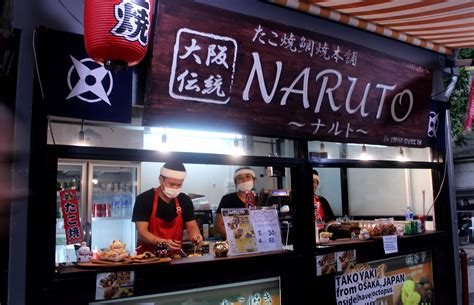 Naruto Takoyaki Taiyaki ร้านทาโกะยากิรสชาติต้นตำรับจากโอซาก้า | JGBTHAI.COM