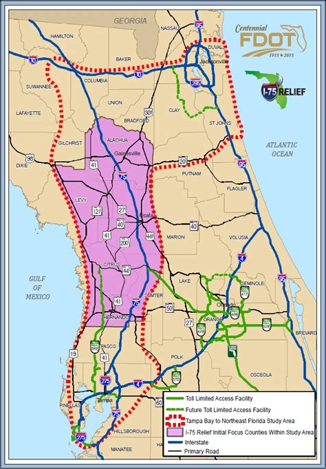 I 75 Florida Exits Map - United States Map