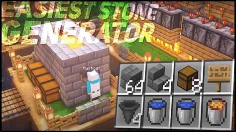 How To Make A Cobblestone Generator In Minecraft (Step By Step)