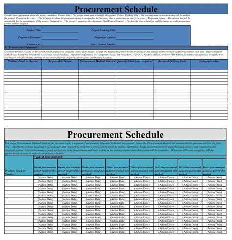 26+ Free Procurement Spreadsheet Templates - MS Excel, PDF » American Templates