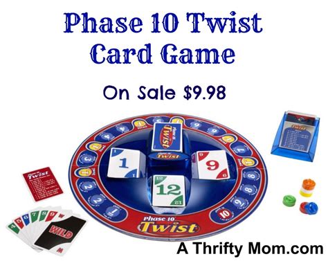 Phase 10 Twist Card Game On Sale ONLY $9.98 (was $14.99) #GameNight #FamilyNight - A Thrifty Mom ...