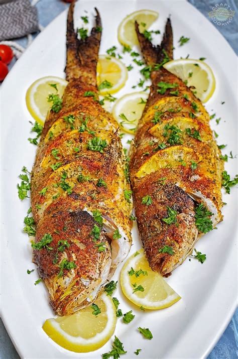 Easy to prepare Oven Baked Whole Yellowtail Snapper recipe.