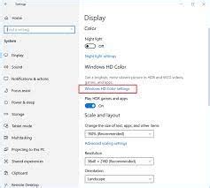 How To Enable HDR Settings On Windows 10 - How to Enable