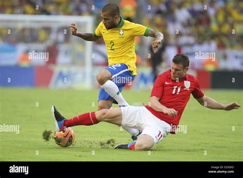 International Friendly football match between Brazil and England at ...