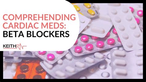 Comprehending Cardiac Meds: Beta Blockers - YouTube