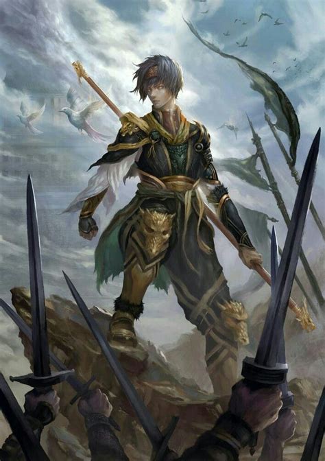 Human Staff Magus - Pathfinder PFRPG DND D&D d20 fantasy | Character ...