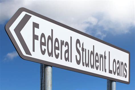 Federal Student Loans - Free of Charge Creative Commons Highway Sign image