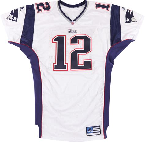 2001 Tom Brady New England Patriots Game Jersey - Brady's First ...