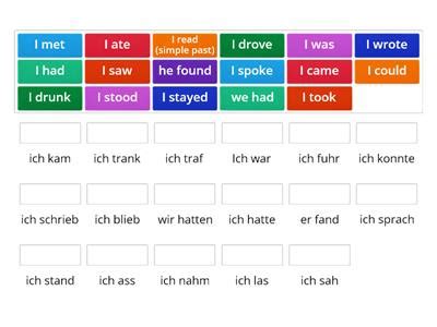 German Verb generator - Teaching resources