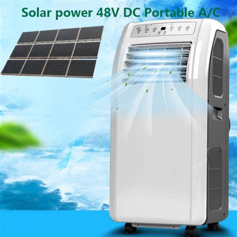 9000BTU 12000BTU DC 48V Affordable Off Grid Solar Portable Air ...