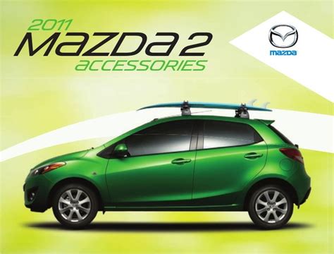 2012 Mazda2 hatchback parts and accessories brochure, provided by ...