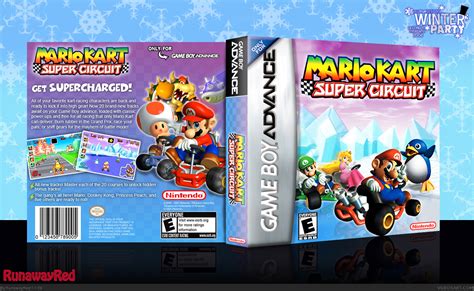 Viewing full size Mario Kart: Super Circuit box cover