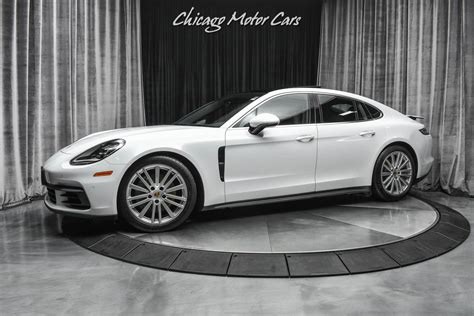 Used 2018 Porsche Panamera 4S Sedan MSRP $124,400+ White LOADED Perfect ...