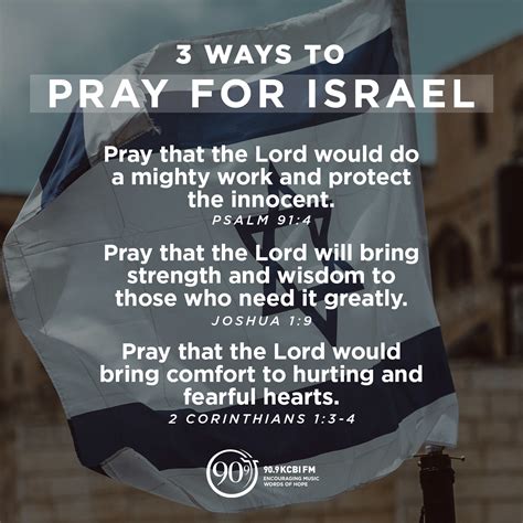 3 Ways To Pray For Israel - KCBI