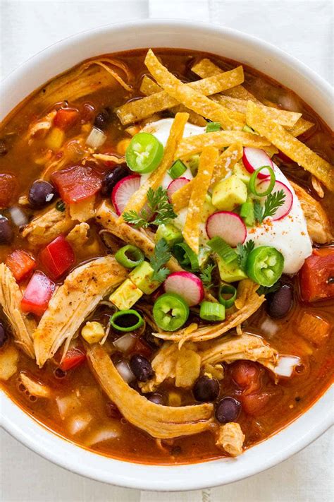 Chicken Tortilla Soup Recipe - Jessica Gavin