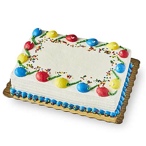 1/4 Sh Vanilla W/ Buttercream Celebration Cake | Publix Super Markets