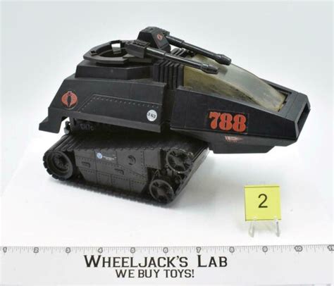 HISS Tank #2 100% Complete 1983 GI Joe ARAH Hasbro Vintage Vehicle - Wheeljack's Lab