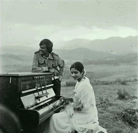 Sridevi: Rajinikanth and Sridevi in Johnny (1980): Iconic Tamil film