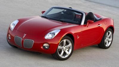 Pontiac Solstice GXP Technical Specs, Dimensions