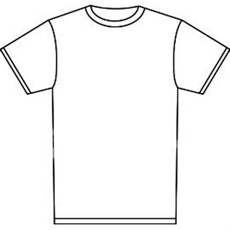 Picture Of Blank T Shirt - ClipArt Best