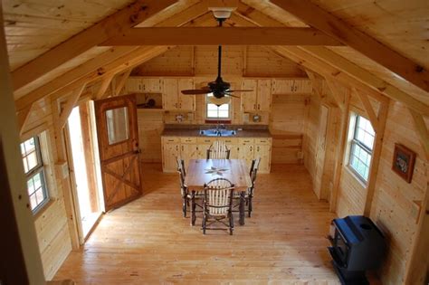 7 Beautiful Modular Log Cabins From Amish Cabin Company - Tiny Houses