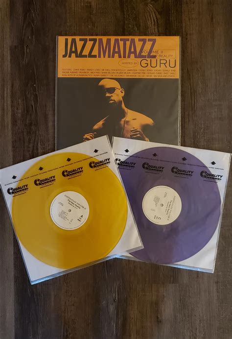 Guru Jazzmatazz Vol II (The New Reality) VMP 2018 Release : r/VinylMePlease