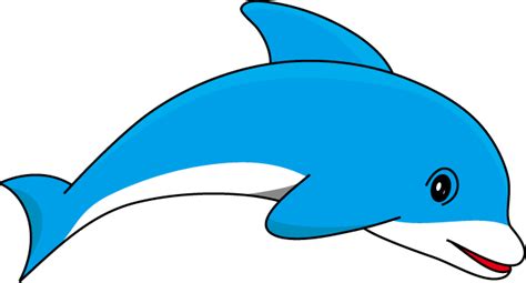 clip art of dolphin - Clip Art Library