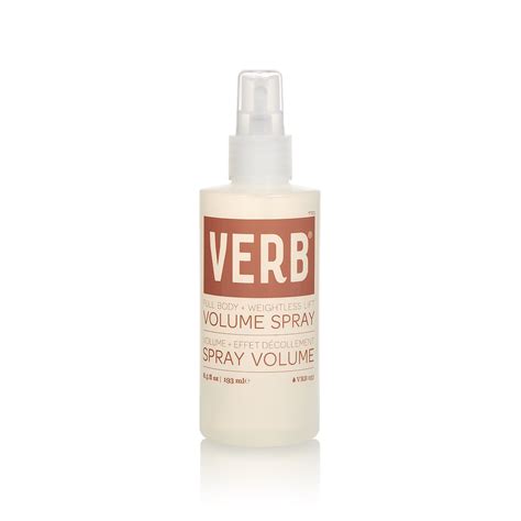 volume spray | verb hair care