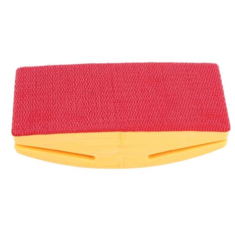 5 Inch Sanding Block Rubber Hook Loop Backing Pad Sandpaper Holder Hand Grinding Block Polishing ...