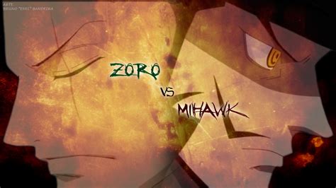 One Piece - Zoro vs Mihawk by TripulacaoOnePiece on DeviantArt