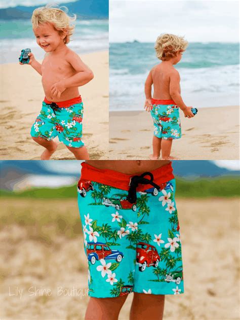 Swashbuckler Swim Trunks - Patterns for Pirates