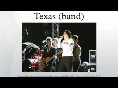 Texas (band) - YouTube