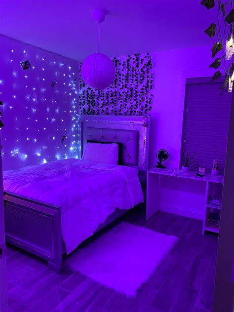 Tiktok room aesthetic 💜 | Dream room inspiration, Room ideas bedroom, Room inspiration bedroom