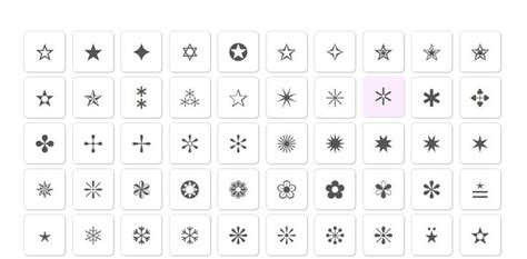 star symbols | Cool text symbols, Cute text symbols, Cool symbols