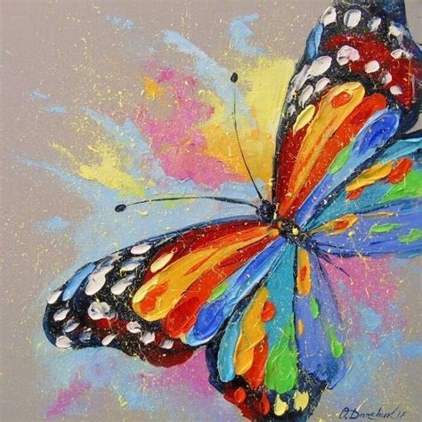 Pin by Kimberly Duarte Pineda on Pintura | Butterfly art painting, Butterfly painting, Butterfly art