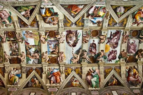 Frescos del techo de la Capilla Sixtina - Cultura Genial