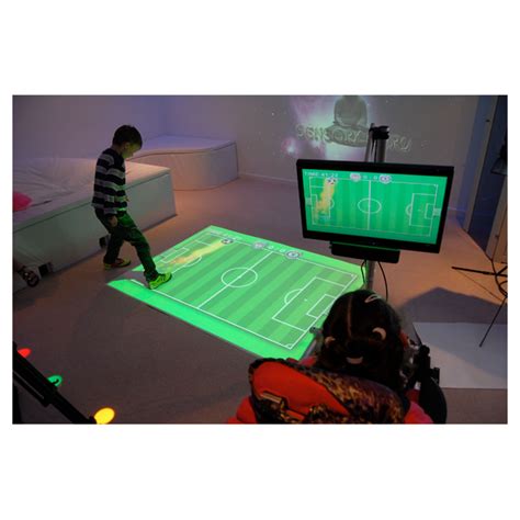 Motion Interactive Floor Projection/Wall Projection System