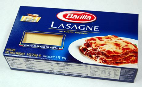 The Perfect Pantry®: Lasagne noodles (Recipe: four-cheese lasagne) {vegetarian}