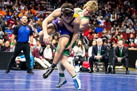 Photos: Iowa high school state wrestling 2A championships