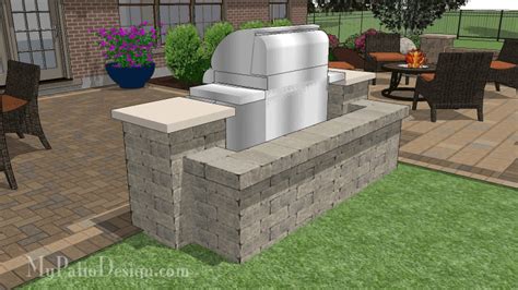 Grill Station Design R60 | MyPatioDesign.com