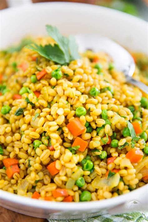 Barley Pilaf - A Delicious Twist on a Great Classic! • The Healthy Foodie