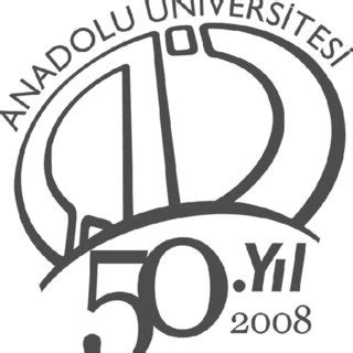 Anadolu University 50 th Anniversary Emblem and Logotype. | Download Scientific Diagram