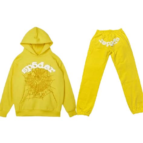 Young Thug Sp5der Worldwide Tracksuit - Yellow | Sp5der