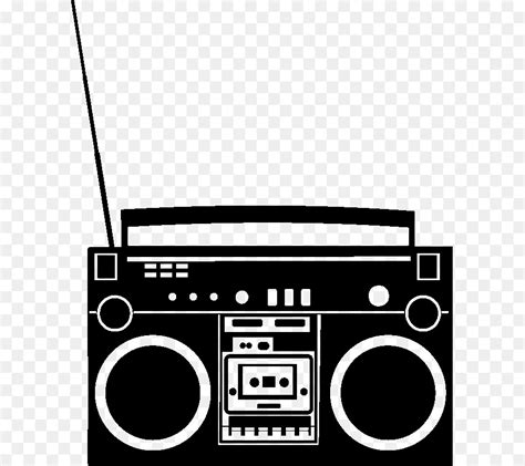 Boombox clipart silhouette, Boombox silhouette Transparent FREE for download on WebStockReview 2023