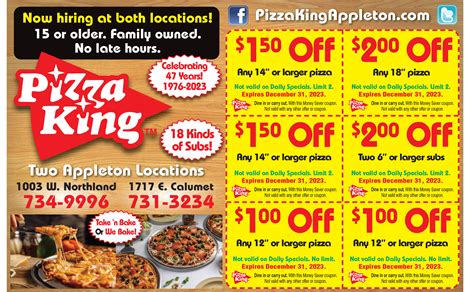 Pizza King - Money Saver